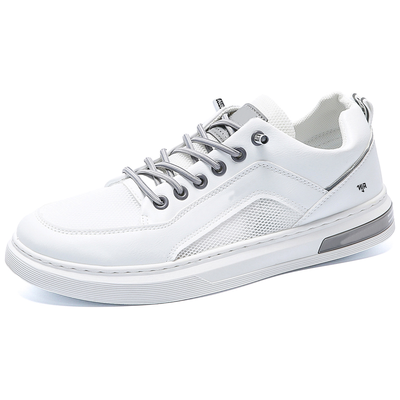 Нескользящие, износостойкие, легкие низкие мужские кроссовки для скейтбординга Coverage NANJIREN, White 
Нескользящие, износостойкие, легкие низкие мужские кроссовки для скейтбординга Coverage NANJIREN, White