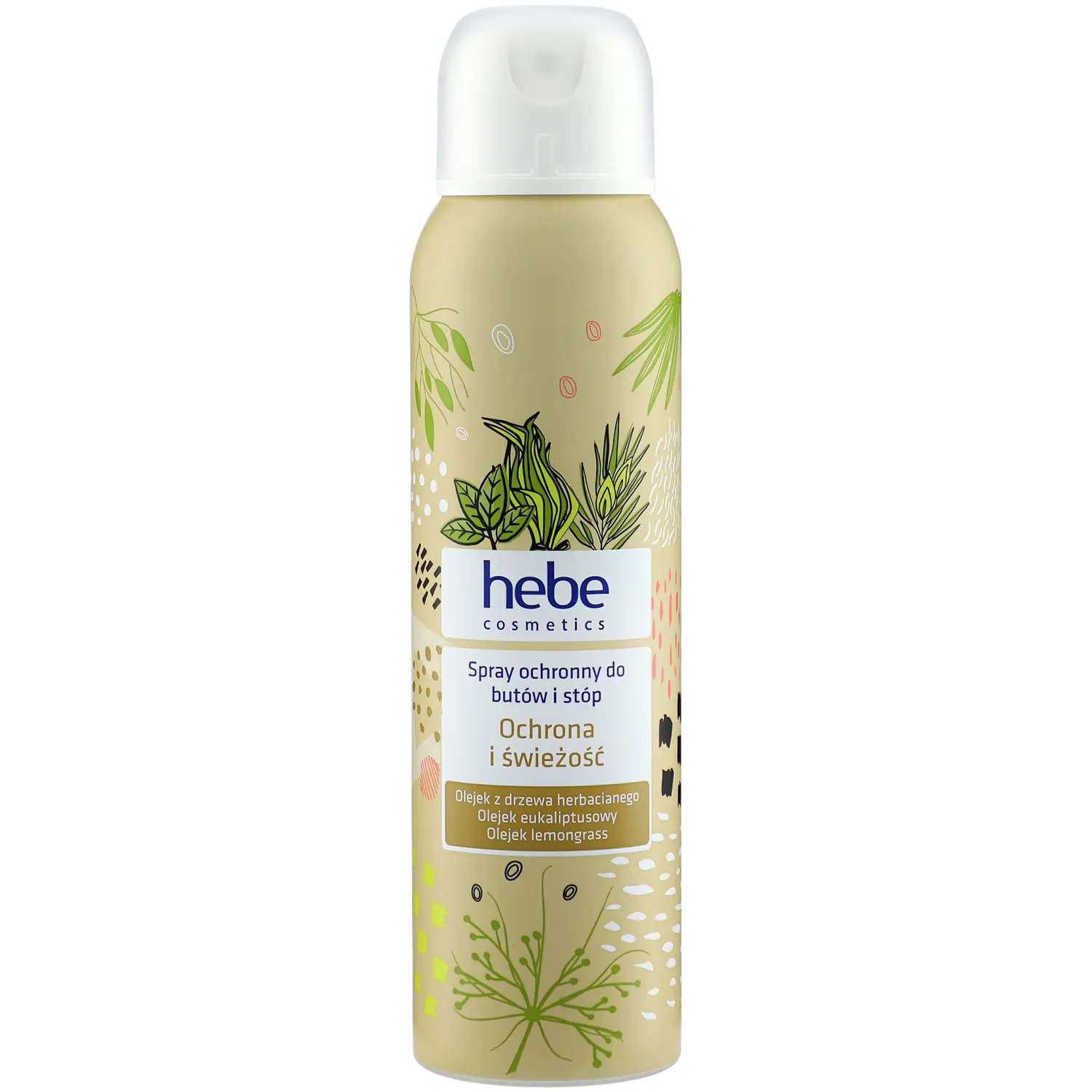 Hebe Cosmetics Ochrona i świeżość дезодорант для ног и обуви, 150 мл
Hebe Cosmetics Ochrona i świeżość дезодорант для ног и обуви, 150 мл