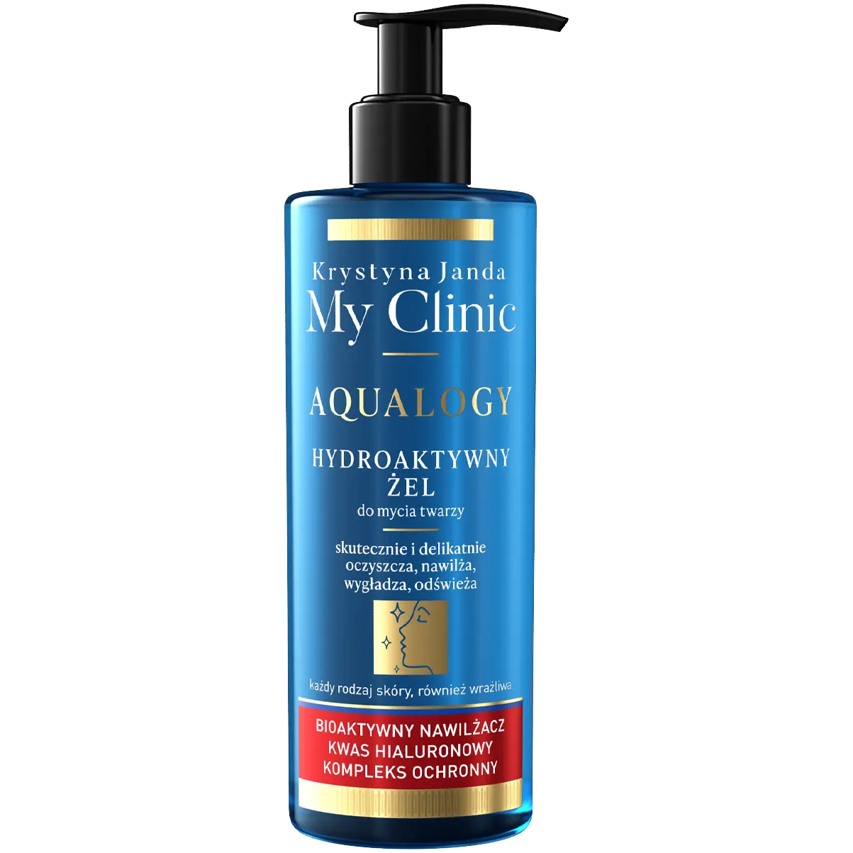 Krystyna Janda Aqualogy гидроактивный гель для умывания лица, 400 мл
Krystyna Janda Aqualogy гидроактивный гель для умывания лица, 400 мл