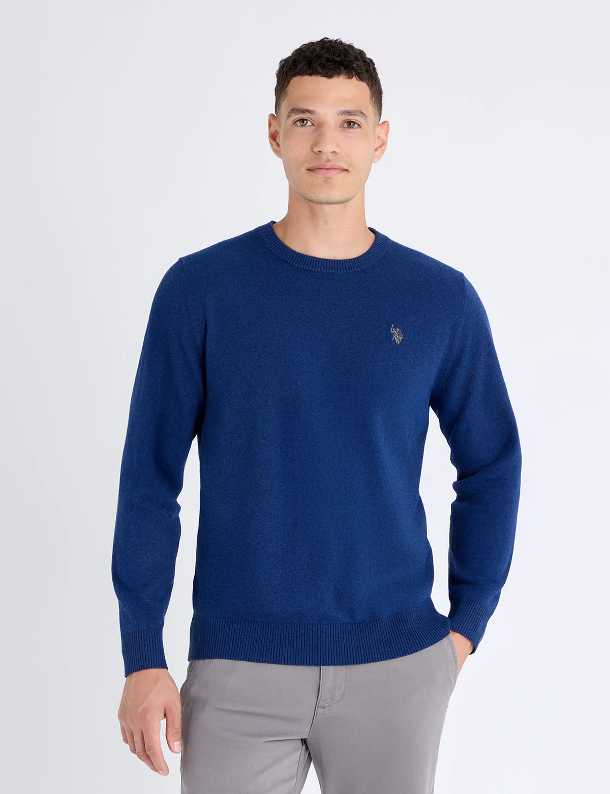 Свитер U.S. Polo Assn Soft Jersey Crew Neck, синий
Свитер U.S. Polo Assn Soft Jersey Crew Neck, синий