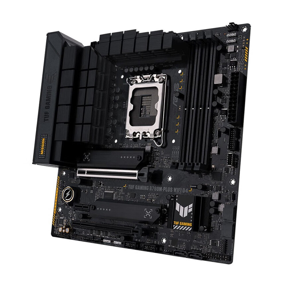 Материнская плата Asus TUF GAMING B760M-PLUS, LGA1700, WIFI, DDR4 
Материнская плата Asus TUF GAMING B760M-PLUS, LGA1700, WIFI, DDR4