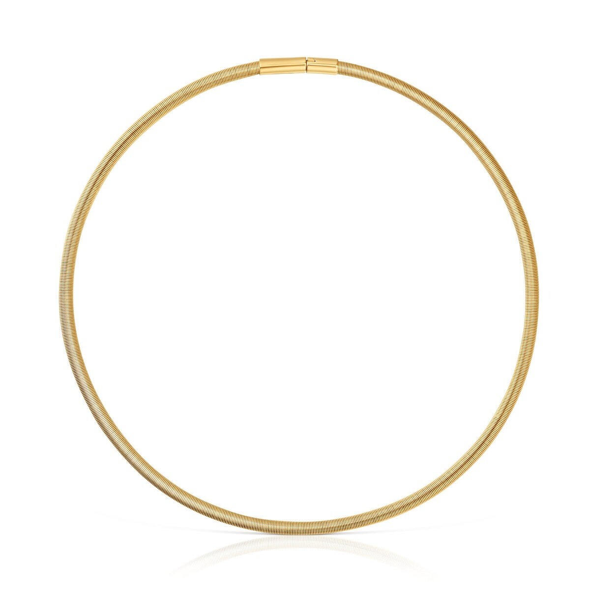 Колье Tous Mesh Tube, 4 мм, золотистая IP-сталь
Колье Tous Mesh Tube, 4 мм, золотистая IP-сталь