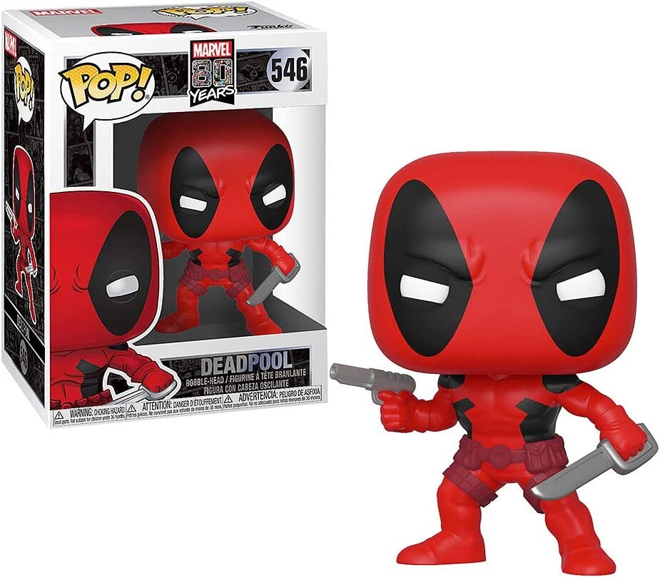 Фигурка Funko 44154 POP. Bobble Marvel: 80th-First Appearance: Deadpool Collectible Figure, Multicolour, 3.75 inches
Фигурка Funko 44154 POP. Bobble Marvel: 80th-First Appearance: Deadpool Collectible Figure, Multicolour, 3.75 inches