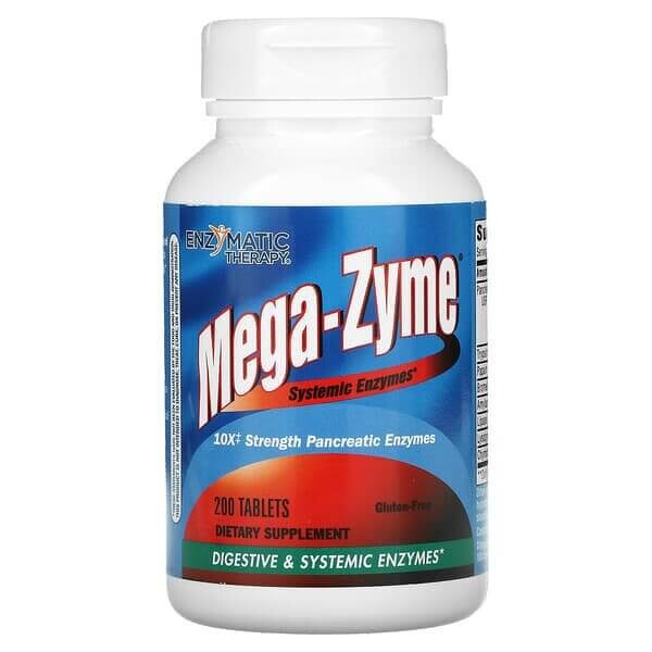 Системные ферменты Nature's Way Mega-Zyme, 200 таблеток
Системные ферменты Nature's Way Mega-Zyme, 200 таблеток