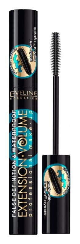 Водостойкая тушь, увеличивающая объем ресниц Eveline Cosmetics Extension Volume, 10 мл
Водостойкая тушь, увеличивающая объем ресниц Eveline Cosmetics Extension Volume, 10 мл