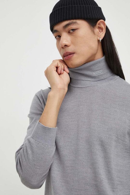 Шерстяной свитер HUGO Hugo, серый
Шерстяной свитер HUGO Hugo, серый