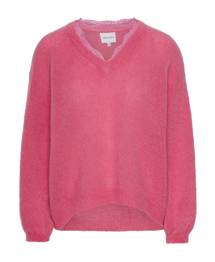 Светло-Розовый кружевной свитер Americandreams, розовый
Светло-Розовый кружевной свитер Americandreams, розовый