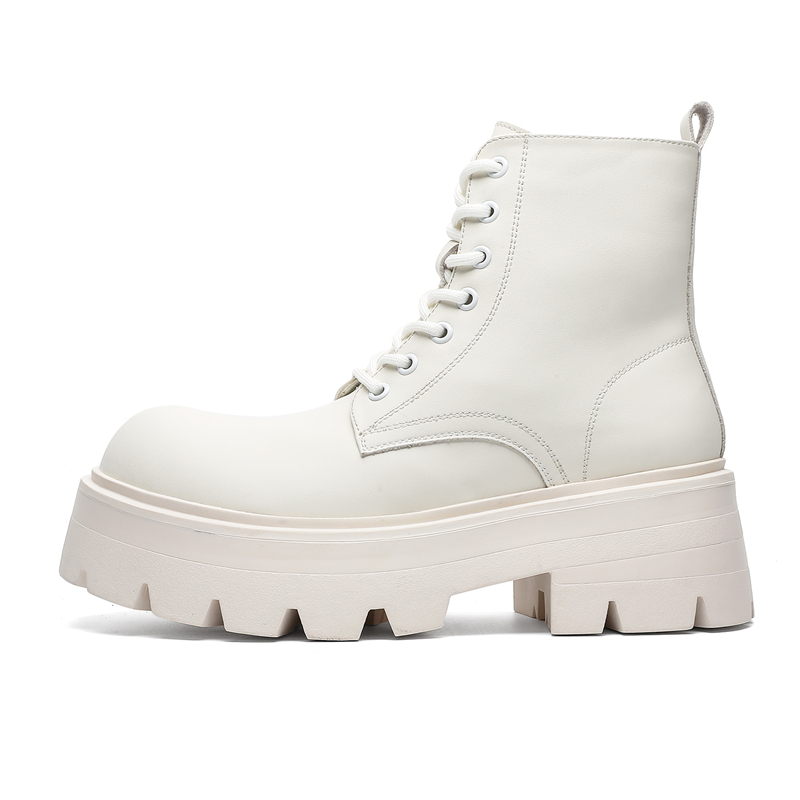 ZHENRAN Белые унисекс короткие ботинки Martin, цвет White
ZHENRAN Белые унисекс короткие ботинки Martin, цвет White