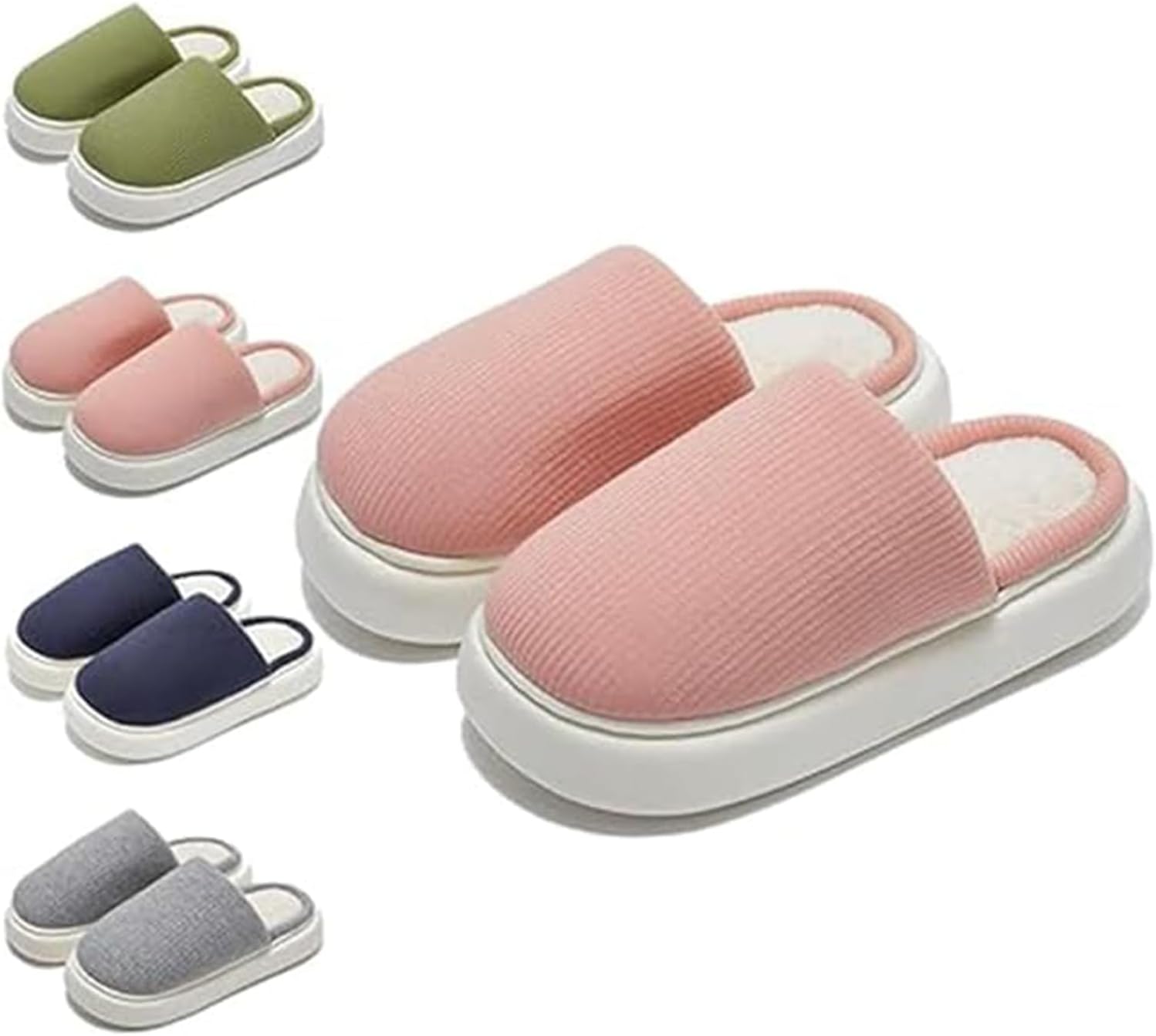 YoiTs The Cloudies - Плюшевые тапочки Flummys с противоскользящей подошвой, уютные домашние тапочки для женщин и мужчин (синие, 44-45)
YoiTs The Cloudies - Плюшевые тапочки Flummys с противоскользящей подошвой, уютные домашние тапочки для женщин и мужчин (синие, 44-45)