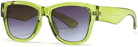 Женские солнцезащитные очки, модные квадратные панк-очки с градиентным переходом цвета, солнцезащитные очки UV400 для мужчин, солнцезащитные очки с заклепками MTZJH, Green Gray Blue
Женские солнцезащитные очки, модные квадратные панк-очки с градиентным переходом цвета, солнцезащитные очки UV400 для мужчин, солнцезащитные очки с заклепками MTZJH, Green Gray Blue