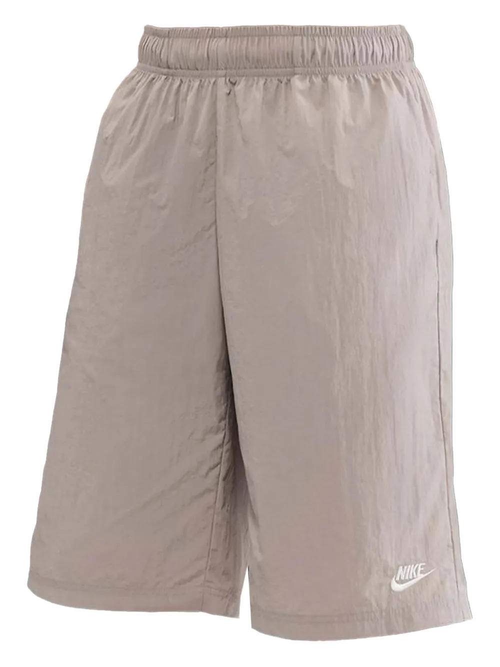 Шорты с эластичной талией и вышитым логотипом Nike, серый
Шорты с эластичной талией и вышитым логотипом Nike, серый