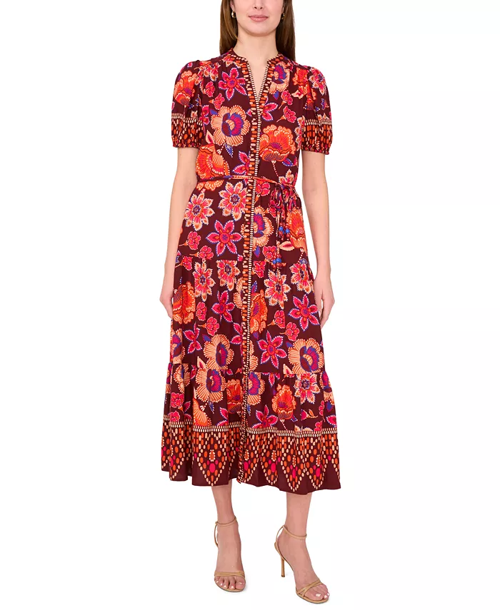 Платье макси с миниатюрными рукавами-фонариками MSK
Платье макси с миниатюрными рукавами-фонариками MSK