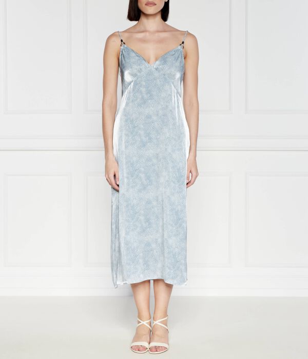 Платье Michael Kors длинное на бретельках, голубой
Платье Michael Kors длинное на бретельках, голубой