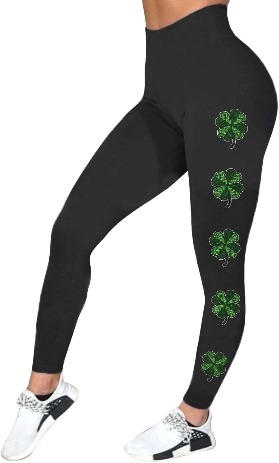 Леггинсы St. Patrick's Day с принтом клевера Mgoohoen
Леггинсы St. Patrick's Day с принтом клевера Mgoohoen