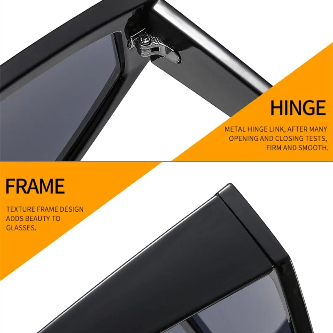 Популярные квадратные солнцезащитные очки для женщин, цельные линзы, роскошные очки для мужчин, модные очки с защитой от УФ-излучения UV400 UATXTAU, Leopard
Популярные квадратные солнцезащитные очки для женщин, цельные линзы, роскошные очки для мужчин, модные очки с защитой от УФ-излучения UV400 UATXTAU, Leopard