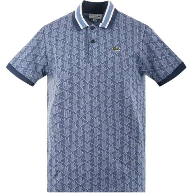 Поло с жаккардовым узором LACOSTE, синий
Поло с жаккардовым узором LACOSTE, синий