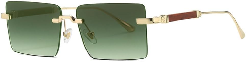 Солнцезащитные очки LVTFCO без оправы, прямоугольной формы, винтажные, для мужчин и женщин, маленькие солнцезащитные очки для женщин и мужчин, летние, для путешествий, C03 Green
Солнцезащитные очки LVTFCO без оправы, прямоугольной формы, винтажные, для мужчин и женщин, маленькие солнцезащитные очки для женщин и мужчин, летние, для путешествий, C03 Green