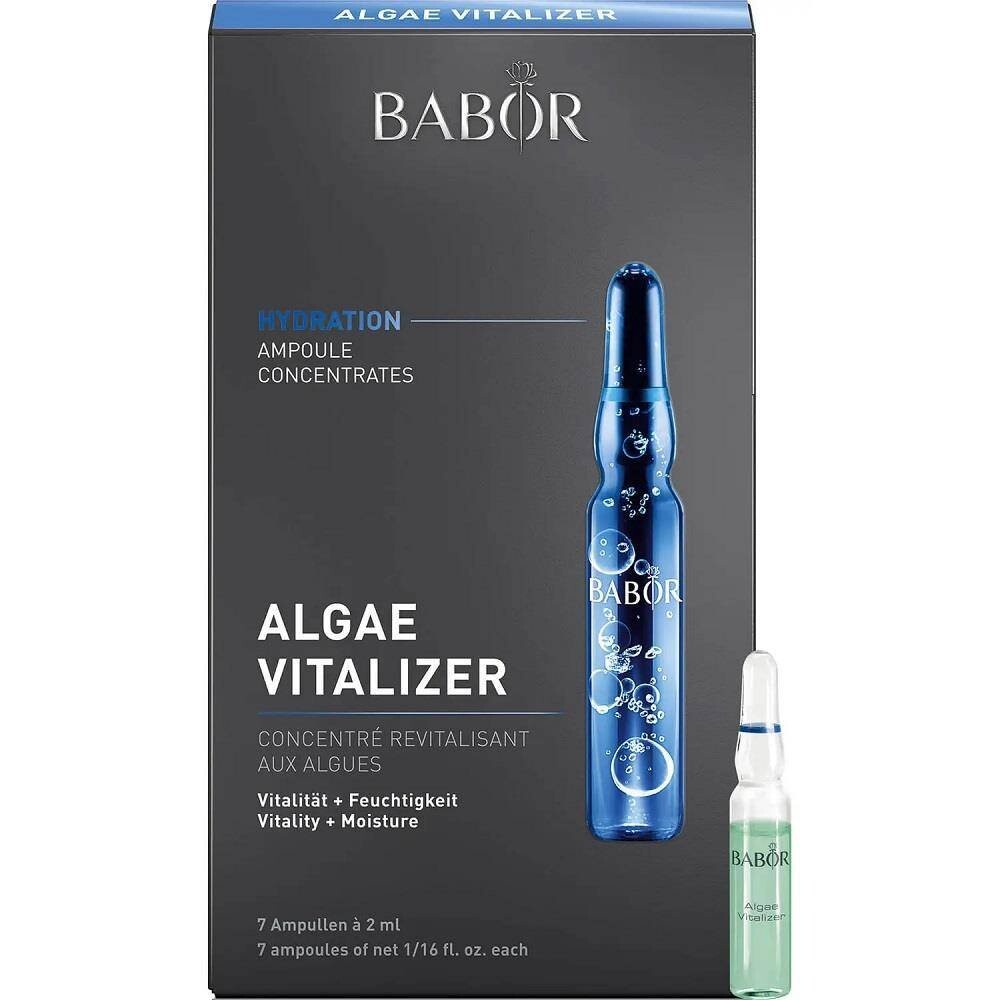Babor, Algae Vitalizer, Восстанавливающая сыворотка в ампулах, 7х2мл
Babor, Algae Vitalizer, Восстанавливающая сыворотка в ампулах, 7х2мл