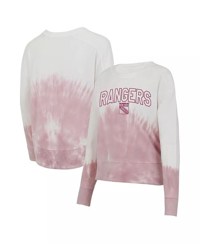 Женская розовая/белая футболка с длинными рукавами New York Rangers Orchard Tie Dye Concepts Sport, розовый
Женская розовая/белая футболка с длинными рукавами New York Rangers Orchard Tie Dye Concepts Sport, розовый