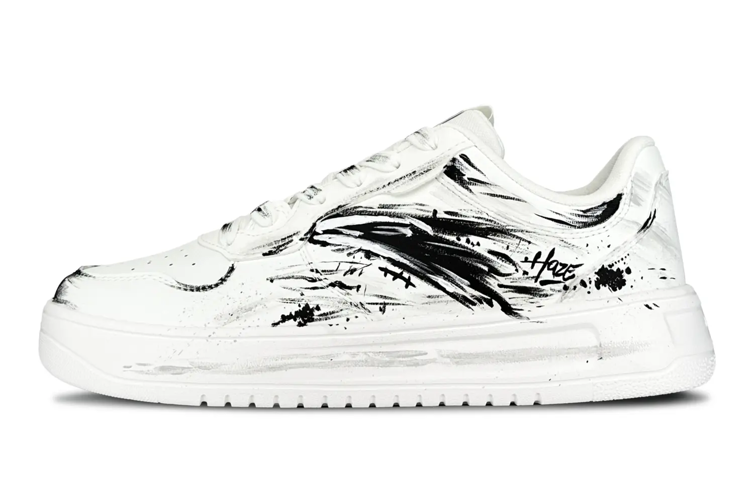 ANTA Расслабленные нескользящие амортизирующие низкие кроссовки для скейтбординга мужские black white
ANTA Расслабленные нескользящие амортизирующие низкие кроссовки для скейтбординга мужские black white