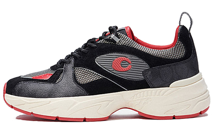 COACH Низкие повседневные кроссовки Tech Low-Toop, мужские, комбинированные, черные
COACH Низкие повседневные кроссовки Tech Low-Toop, мужские, комбинированные, черные