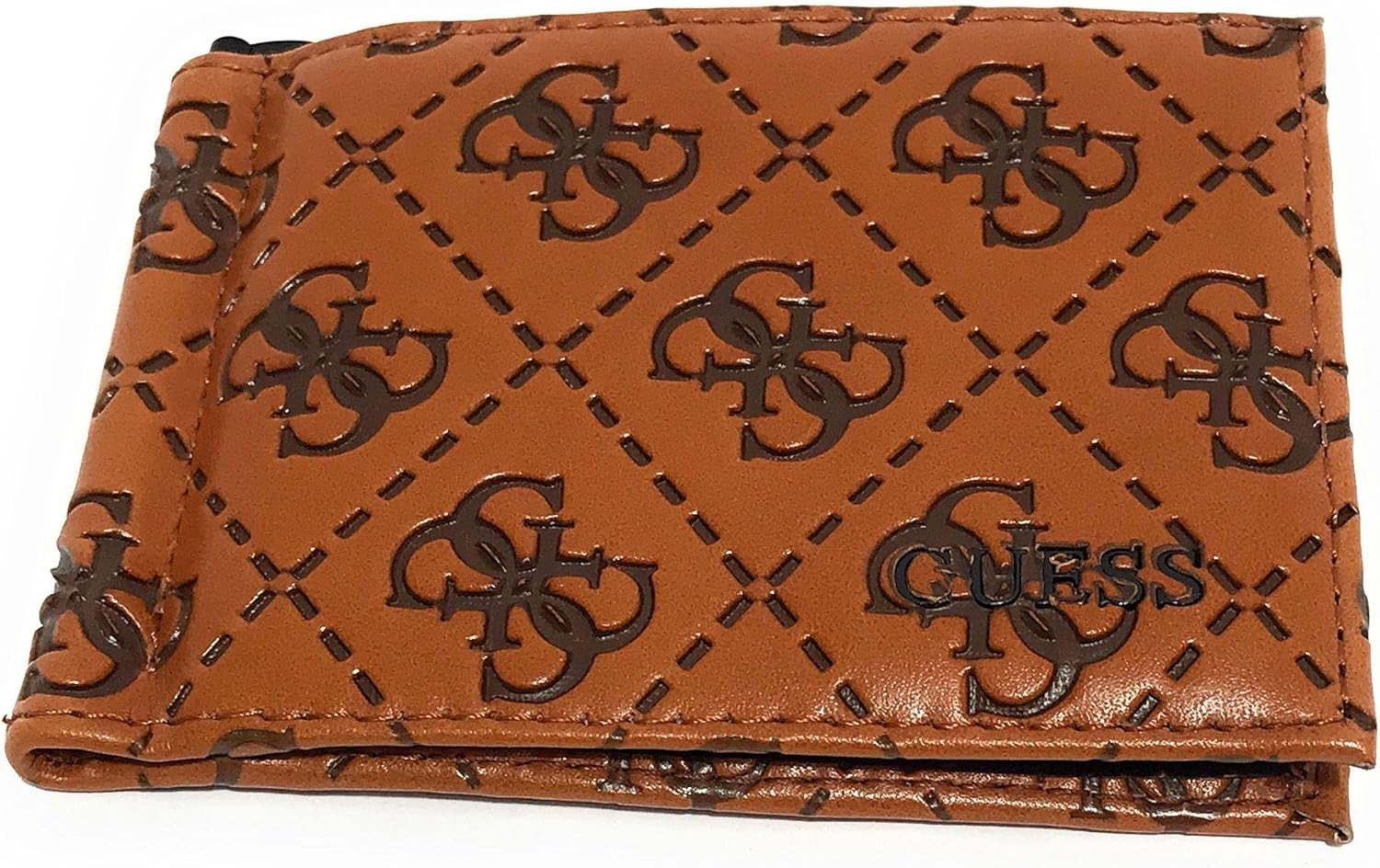 Кошелек с денежным зажимом Guess Money clip wallet Vezzola money clip brown G22GU12 SMCE4GLEA23, коричневый
Кошелек с денежным зажимом Guess Money clip wallet Vezzola money clip brown G22GU12 SMCE4GLEA23, коричневый