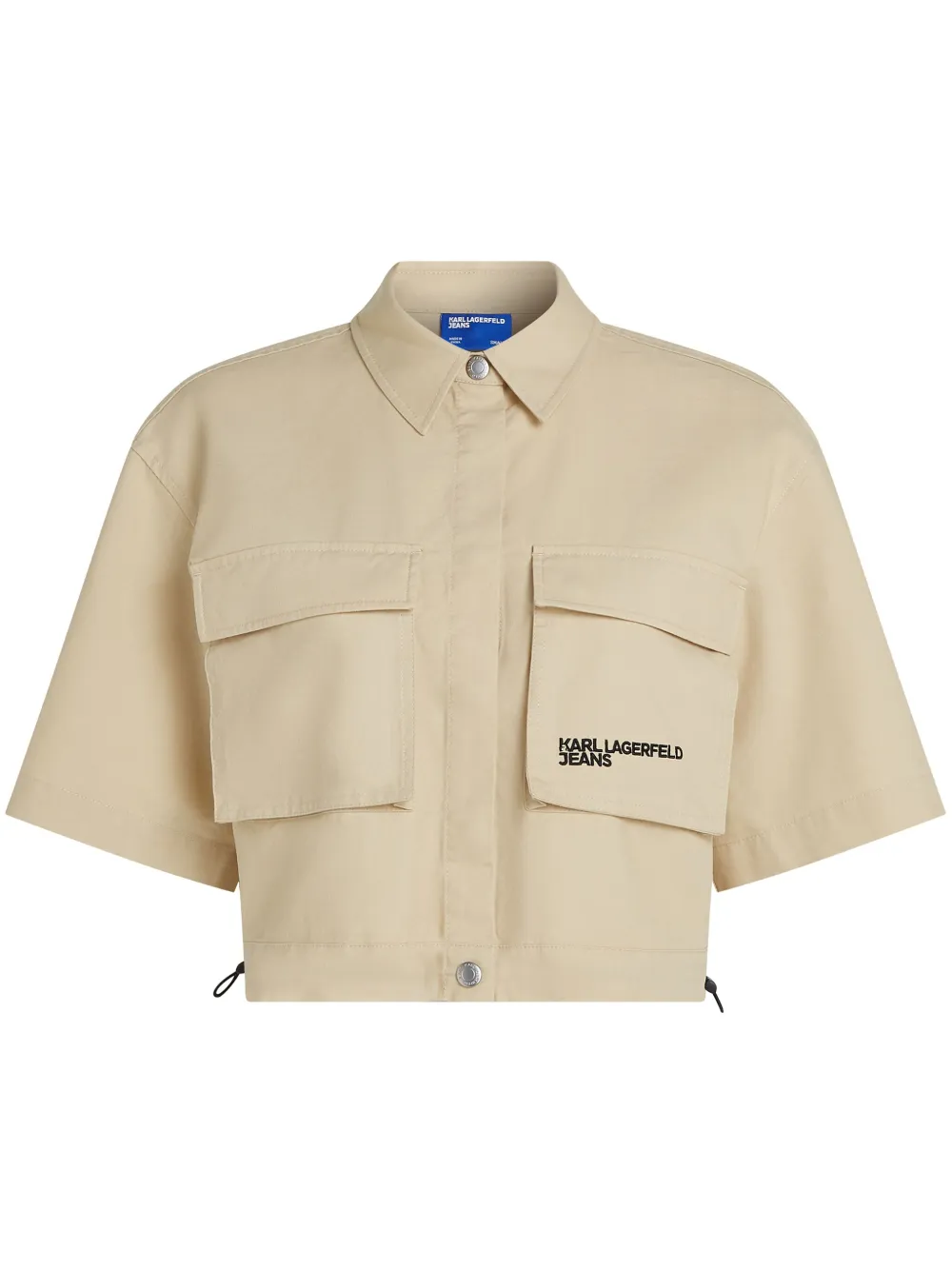 Рубашка с вышитым логотипом Karl Lagerfeld Jeans, нейтральный
Рубашка с вышитым логотипом Karl Lagerfeld Jeans, нейтральный