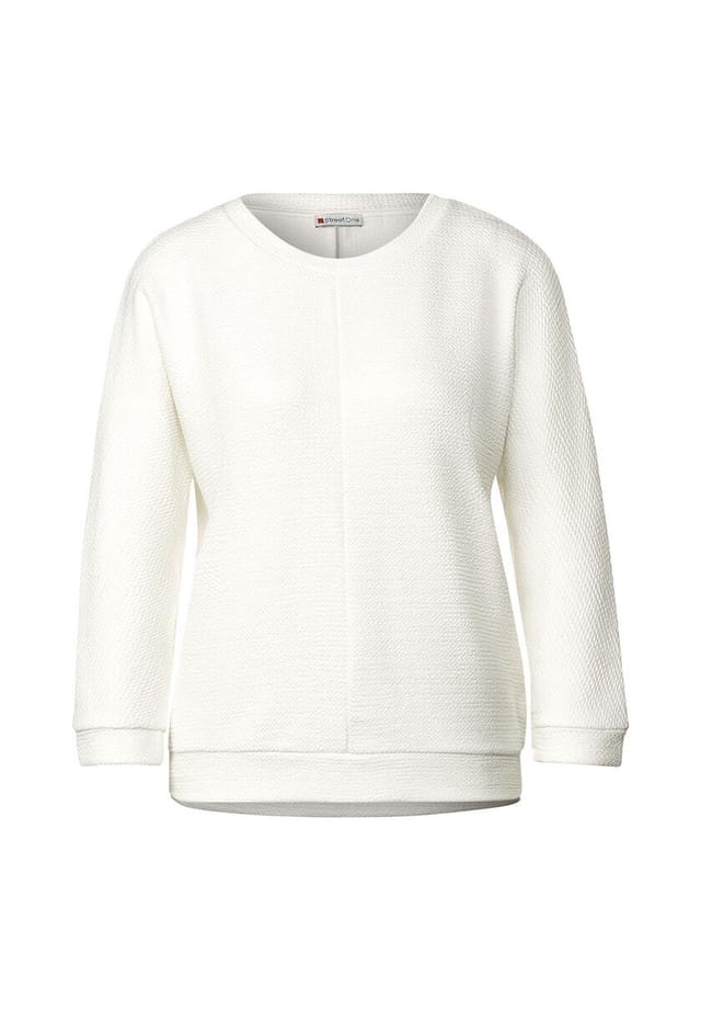 Рубашка с длинными рукавами Street One, белый 
Рубашка с длинными рукавами Street One, белый