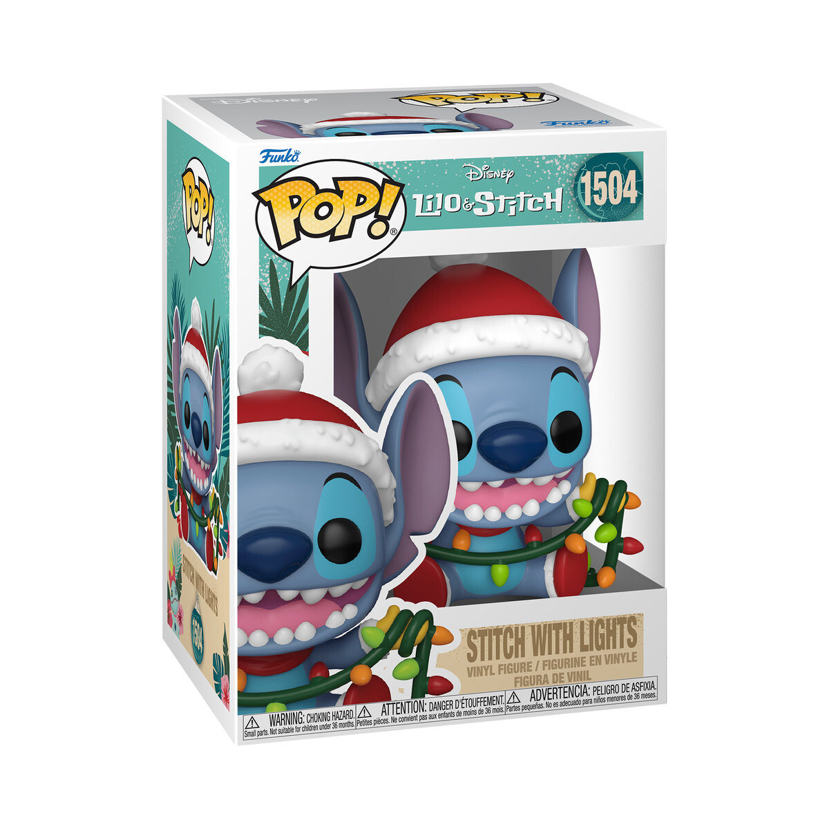 Funko POP! Коллекционная фигурка Marvel, POP Disney: Stitch HLDY – Stitch w/Lights
Funko POP! Коллекционная фигурка Marvel, POP Disney: Stitch HLDY – Stitch w/Lights