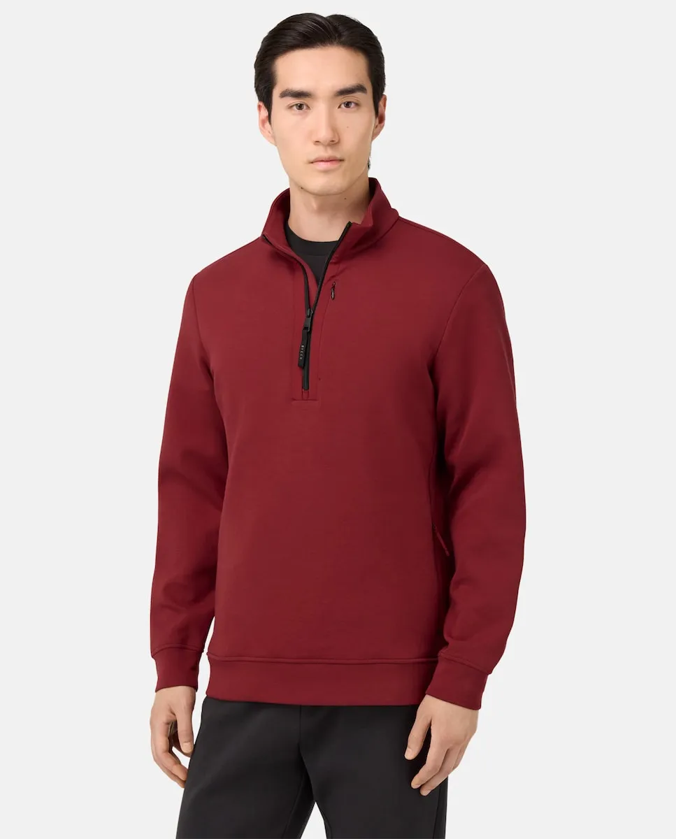 Свитшот с высоким воротником из неопрена с хлопковой смесью Boggi Milano, бордовый
Свитшот с высоким воротником из неопрена с хлопковой смесью Boggi Milano, бордовый