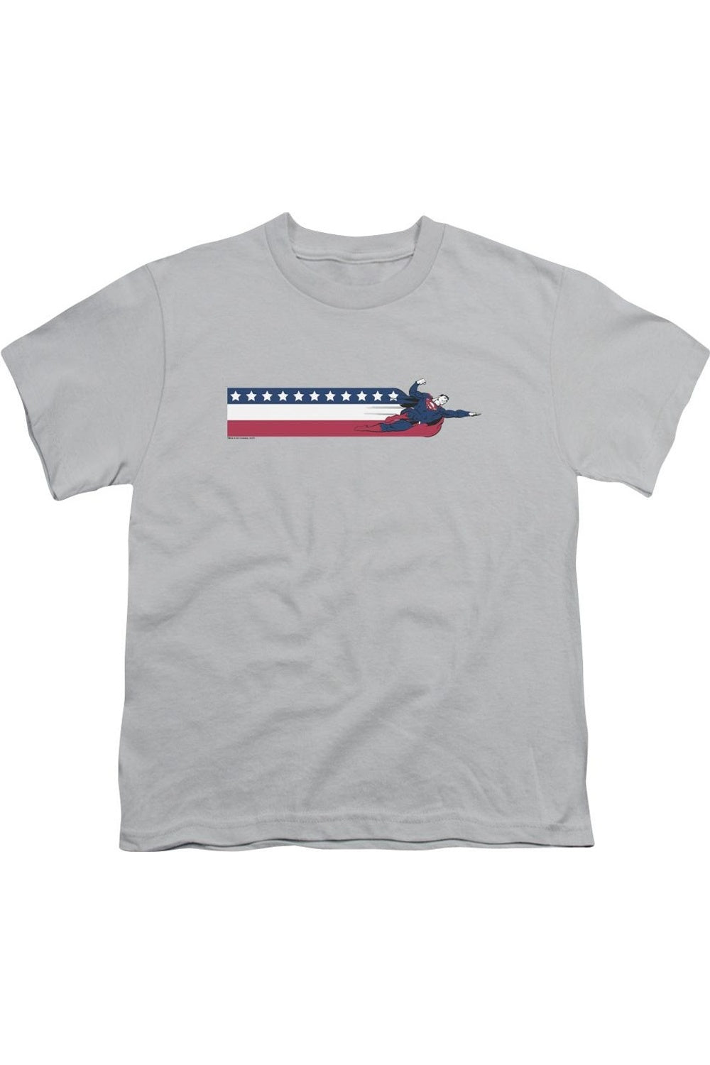 Футболка Superman с коротким рукавом для детей Gildan, серебряный
Футболка Superman с коротким рукавом для детей Gildan, серебряный