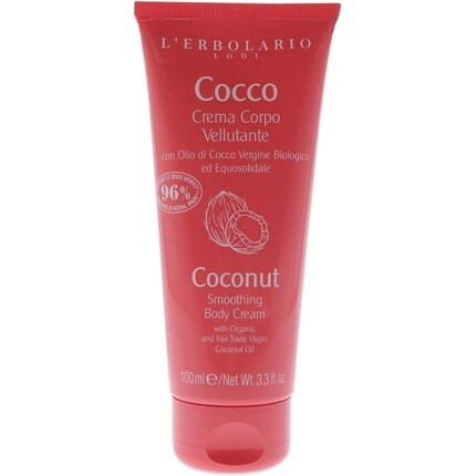 Lerbolario Кокосовый разглаживающий крем для тела для женщин, 3,3 унции L'Erbolario
Lerbolario Кокосовый разглаживающий крем для тела для женщин, 3,3 унции L'Erbolario