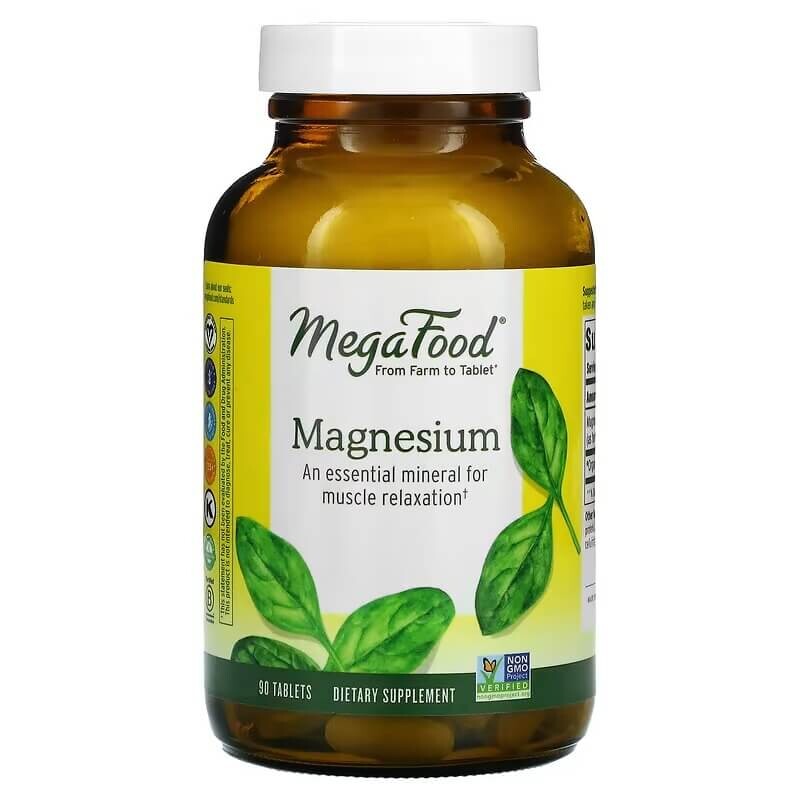 Магний MegaFood Magnesium, 90 таблеток
Магний MegaFood Magnesium, 90 таблеток