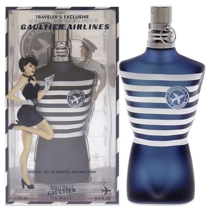 Jean Paul Gaultier Le Male Туалетная вода Gaultier Airlines Limited Edition 75 мл Испаритель
Jean Paul Gaultier Le Male Туалетная вода Gaultier Airlines Limited Edition 75 мл Испаритель