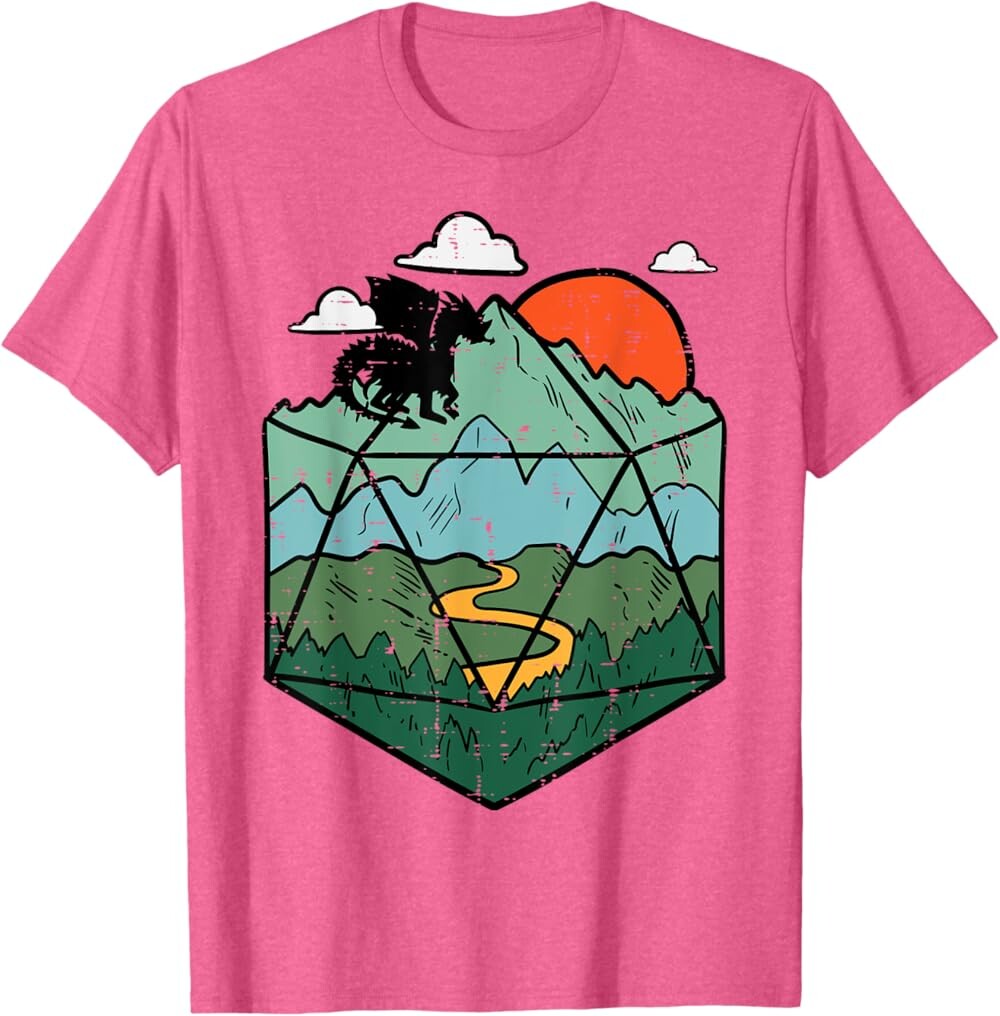 Мужская футболка RPG Mountain Gamer, ярко-розовый
Мужская футболка RPG Mountain Gamer, ярко-розовый