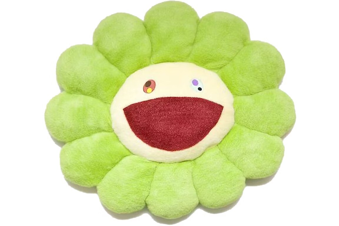 Мягкая плюшевая фигурка Takashi Murakami Flower, 30 см, зеленый/светло-желтый
Мягкая плюшевая фигурка Takashi Murakami Flower, 30 см, зеленый/светло-желтый