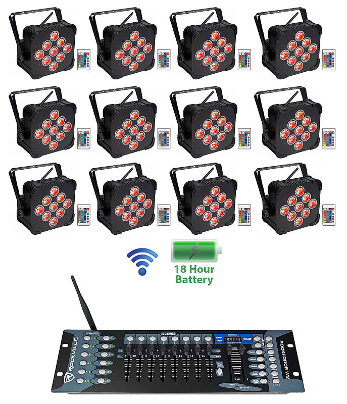 Аккумуляторные прожекторы Rockville Best PAR 60 с беспроводным контроллером DMX Best PAR 60 + Rockforce W2
Аккумуляторные прожекторы Rockville Best PAR 60 с беспроводным контроллером DMX Best PAR 60 + Rockforce W2