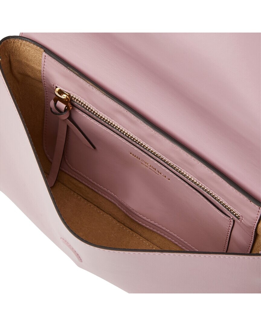 Кожаный клатч через плечо Bruno Magli Stella, розовый
Кожаный клатч через плечо Bruno Magli Stella, розовый