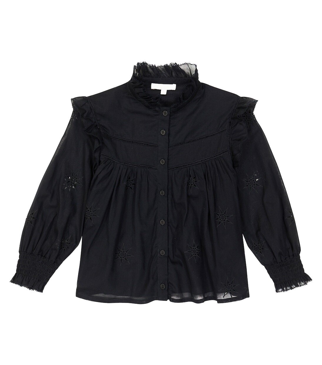 Хлопчатобумажную рубашку Chloé, черный
Хлопчатобумажную рубашку Chloé, черный