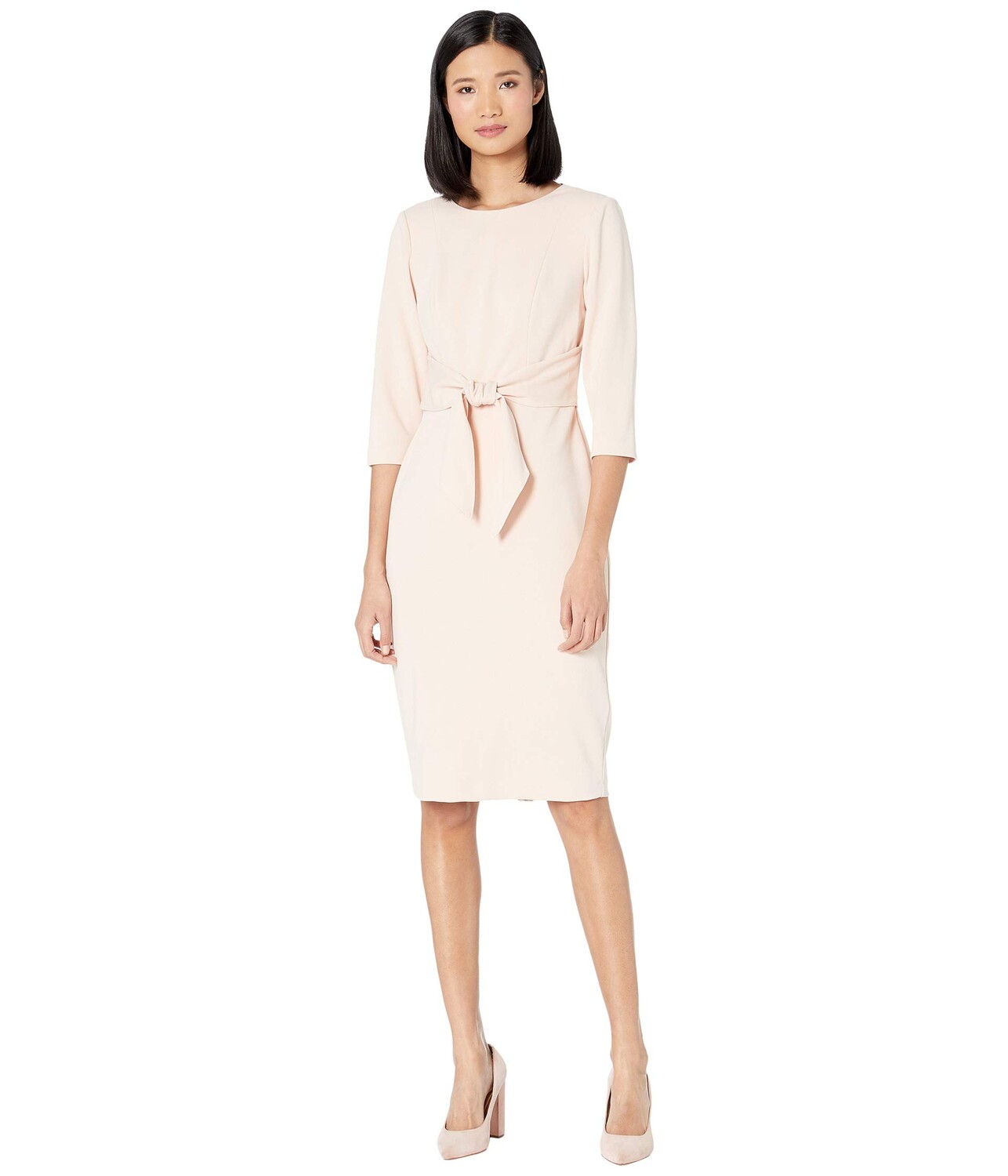 Платье Adrianna Papell, Knit Crepe Tie Waist Sheath Dress
Платье Adrianna Papell, Knit Crepe Tie Waist Sheath Dress