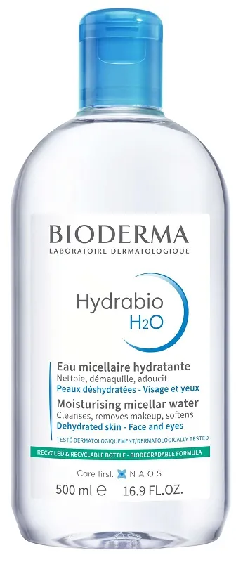 Hydrabio H2O Sol Мицелла 500 мл Bioderma
Hydrabio H2O Sol Мицелла 500 мл Bioderma