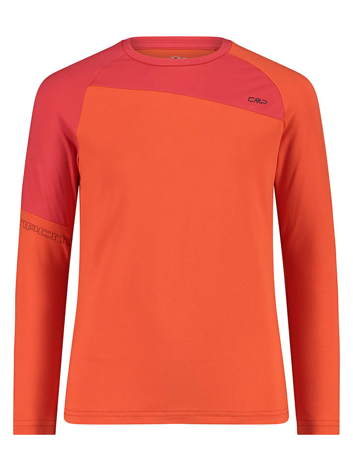 Функциональная рубашка с длинными рукавами оранжевого цвета CMP
Функциональная рубашка с длинными рукавами оранжевого цвета CMP