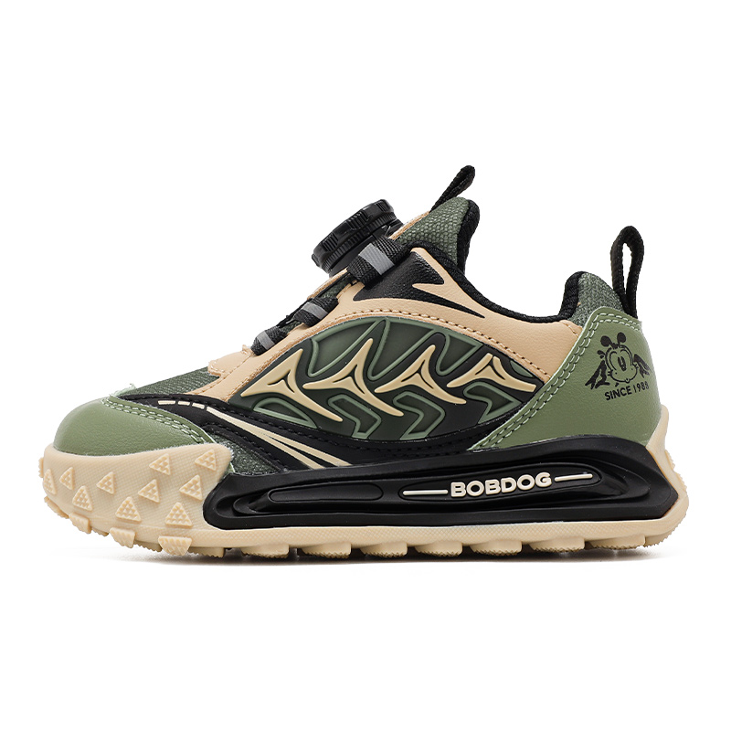 Кроссовки детские с низким верхом, дышащие, с защитой от отскока, для детей BOBDOG, зеленый/черный
Кроссовки детские с низким верхом, дышащие, с защитой от отскока, для детей BOBDOG, зеленый/черный