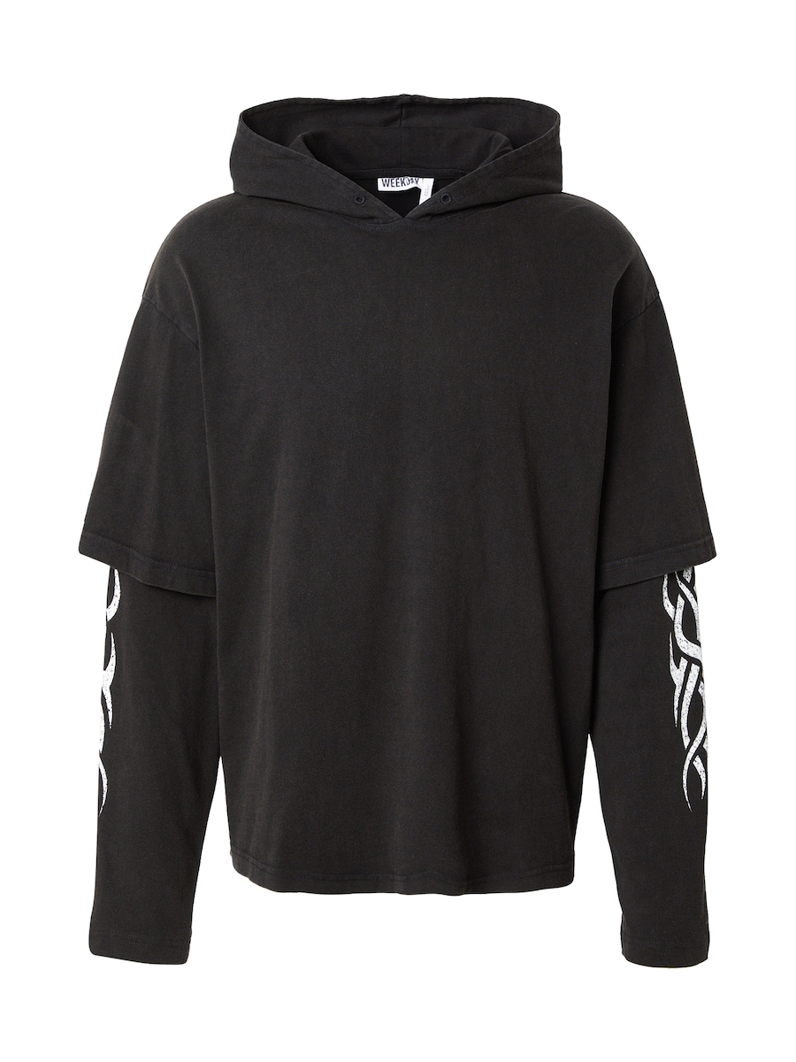 Рубашка WEEKDAY, черный
Рубашка WEEKDAY, черный