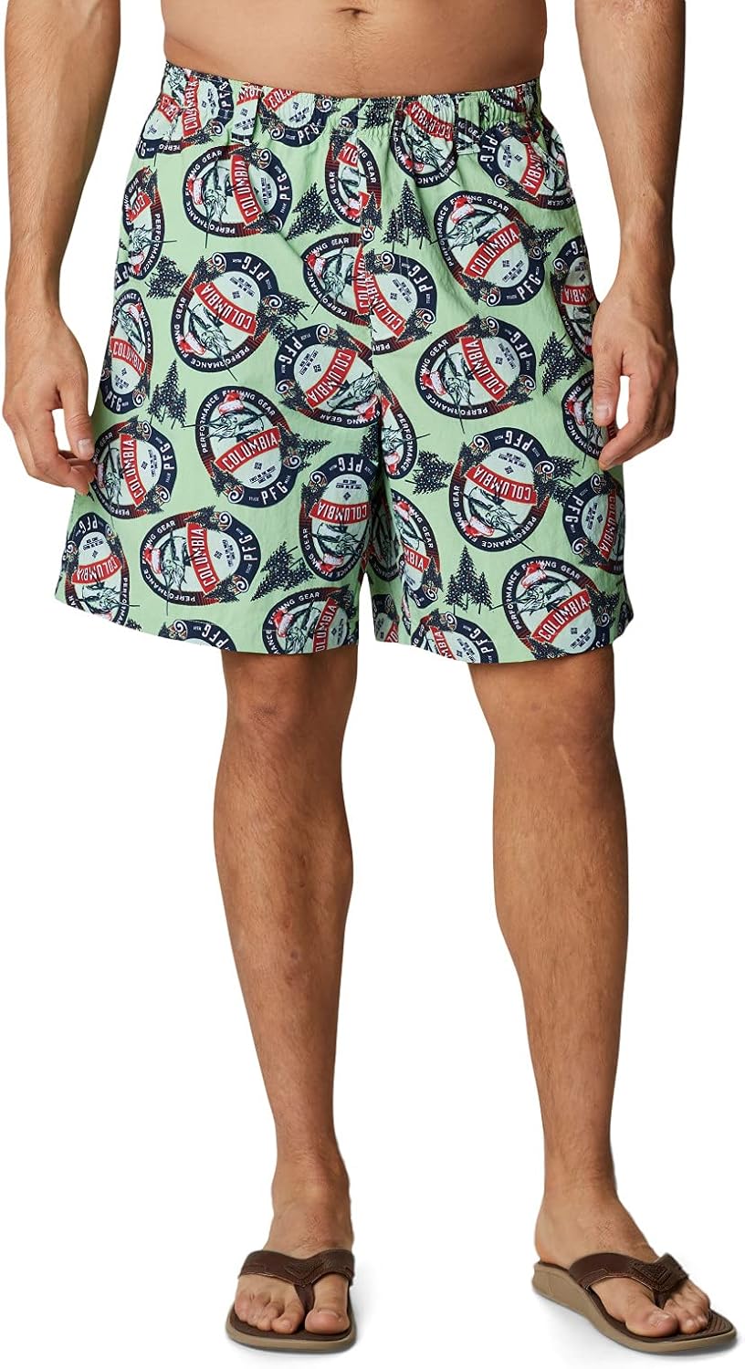 Мужские шорты Columbia Super Backcast Water, Lime Glow Holiday Spirits Print
Мужские шорты Columbia Super Backcast Water, Lime Glow Holiday Spirits Print
