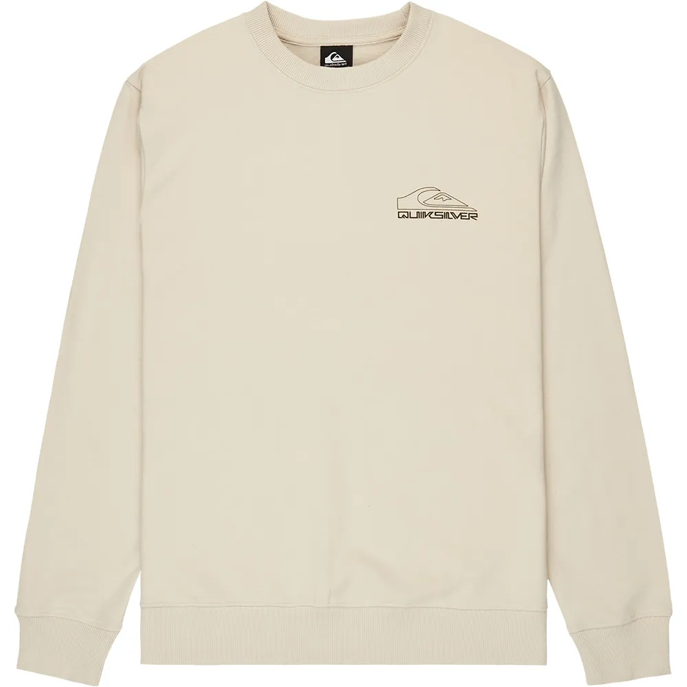 Толстовка Quiksilver Basic Graphic, бежевый 
Толстовка Quiksilver Basic Graphic, бежевый
