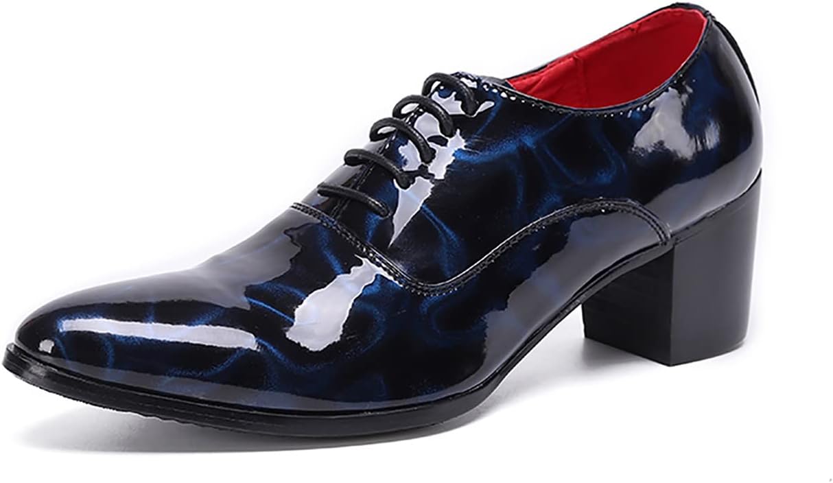 Мужские туфли Santimon из лакированной кожи с заостренным носком, шнуровкой, для комфорта, повседневные, деловые, формальные оксфорды, черный
Мужские туфли Santimon из лакированной кожи с заостренным носком, шнуровкой, для комфорта, повседневные, деловые, формальные оксфорды, черный