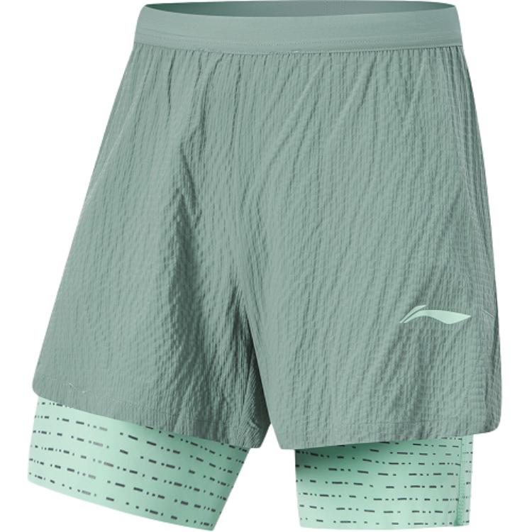 LINING Беговые спортивные шорты Men's Lake Green
LINING Беговые спортивные шорты Men's Lake Green