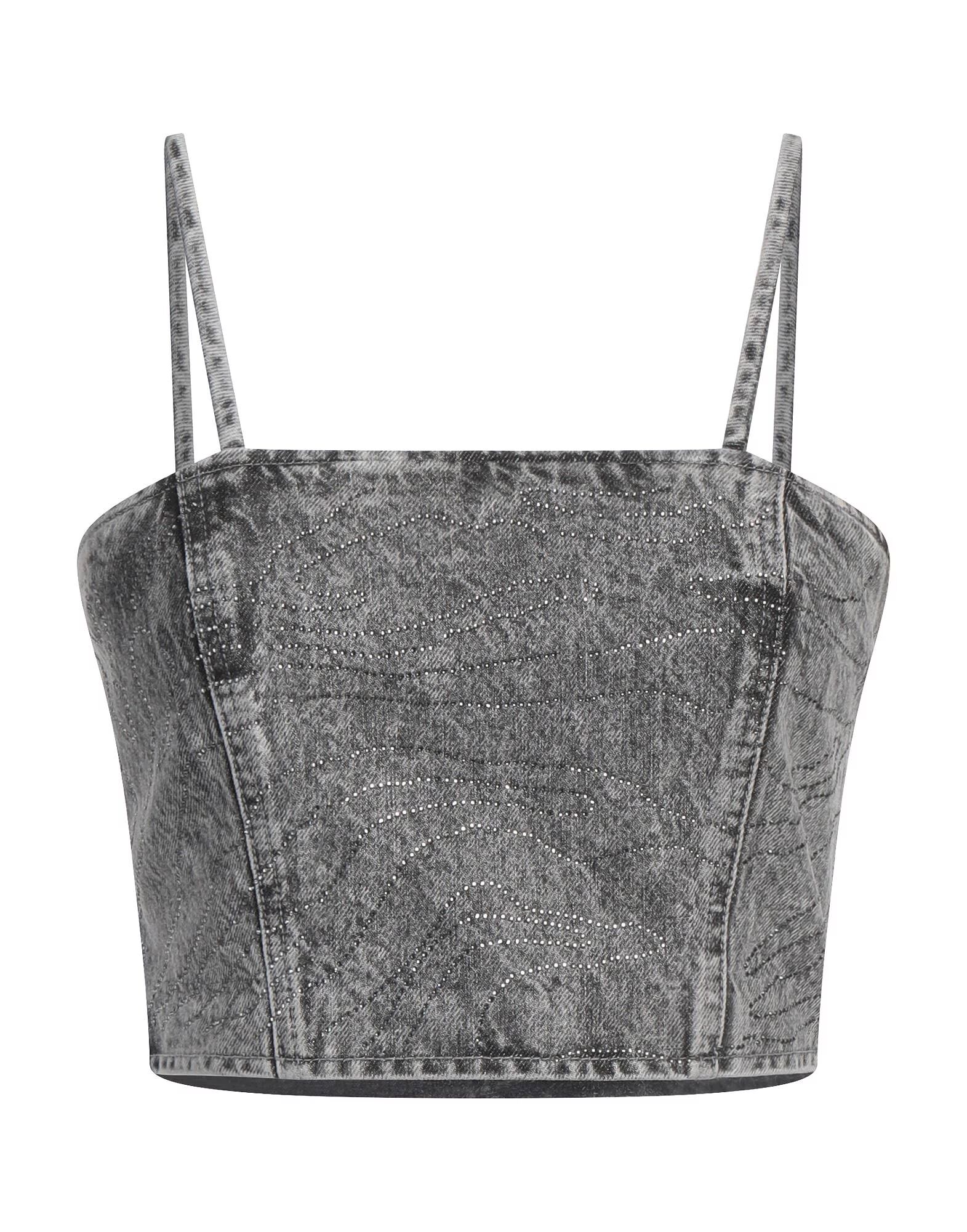 Кроп-топ Rotate Birger Christensen, серый
Кроп-топ Rotate Birger Christensen, серый