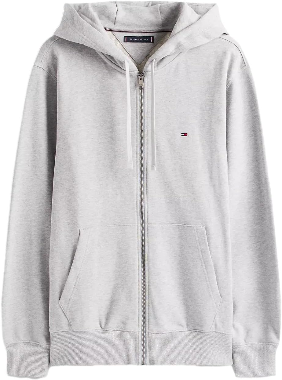 Мужская толстовка с капюшоном на молнии TOMMY HILFIGER Signature из флиса, коллекция 2025 года, Grey Heather.
Мужская толстовка с капюшоном на молнии TOMMY HILFIGER Signature из флиса, коллекция 2025 года, Grey Heather.